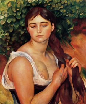 Pierre Auguste Renoir : The Braid, Suzanne Valadon